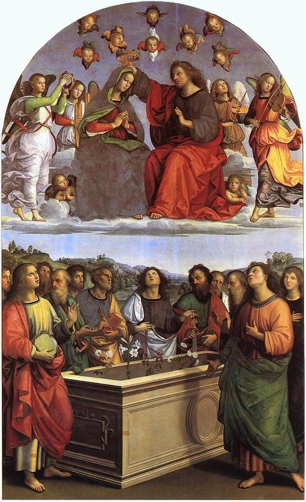 Pala degli Oddi 1502 - 1503. Città del Vaticano, Pinacoteca Vaticana